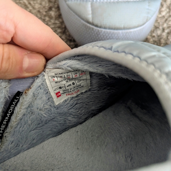 Women's The North Face Thermoball Mule Slipper - Sky Blue - Picture 6 of 9